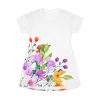 Floral Watercolor T-Shirt Dress - Spring Vibes for Easy Breezy Days - Image 4