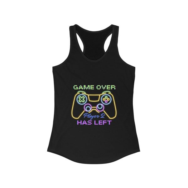 Women's Ideal Racerback Tank Player-2-Left