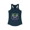 Women's Ideal Racerback Tank Player-2-Left - Image 5