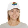 Dad Hat with Leather Patch (Round) - Image 11