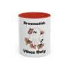 Coffee Mug - Broomstick Vibes Only, Friendly Ghost Design 11/15 oz - Image 2