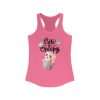 Racerback Tank - Cute and Creepy Halloween Design - Image 2