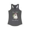 Racerback Tank - Funny Ghost Boo-tiful Design - Image 2