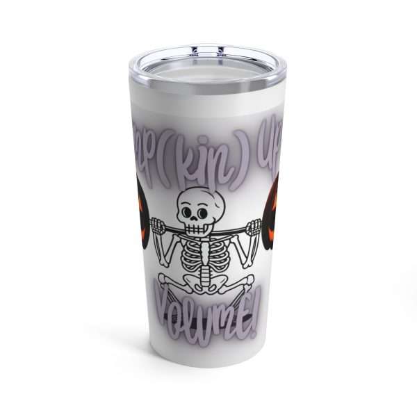 Funny Gym Tumbler 20oz - Pump Up for Fitness Enthusiasts