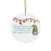 Christmas Best Grandpa Ceramic Ornament - Image 2