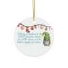 Christmas Best Grandma Ceramic Ornament - Image 2