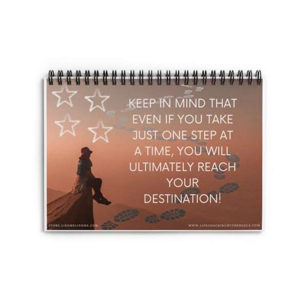 Motivational Spiral Notebook