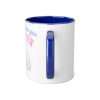 Happy Bunny Accent Mug - 11oz Coffee Cup for Easter Celebrations - Image 2